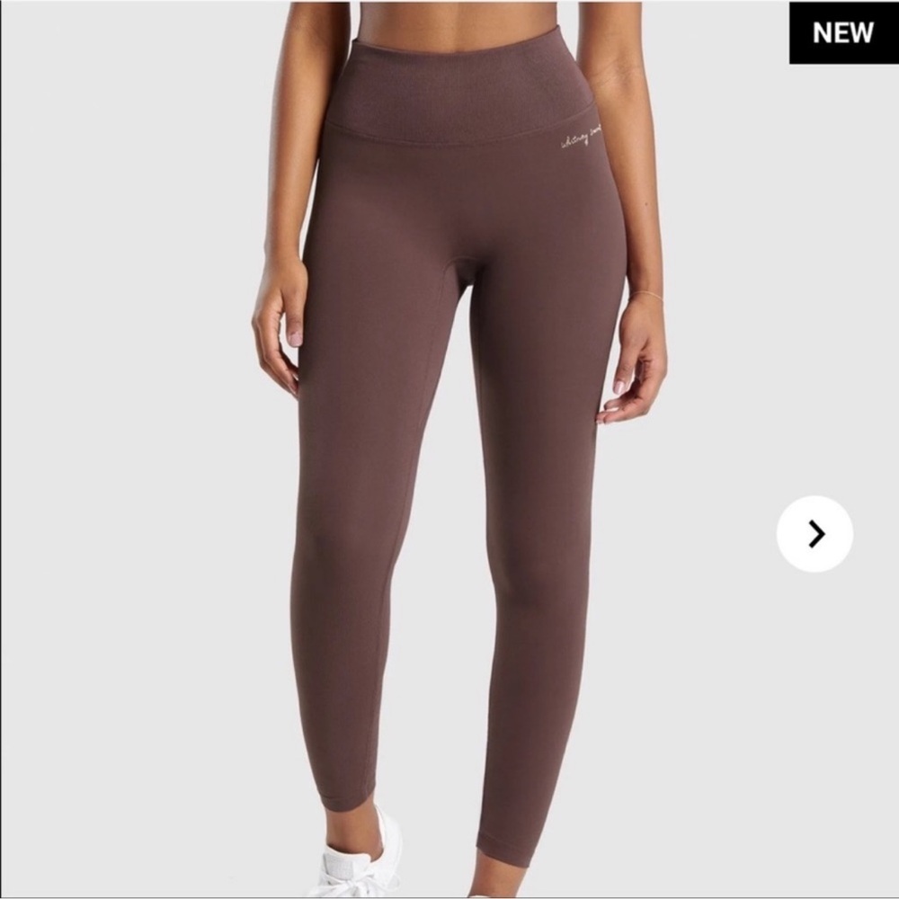 Gymshark x Whitney Simmons Cherry Chocolate Legging
